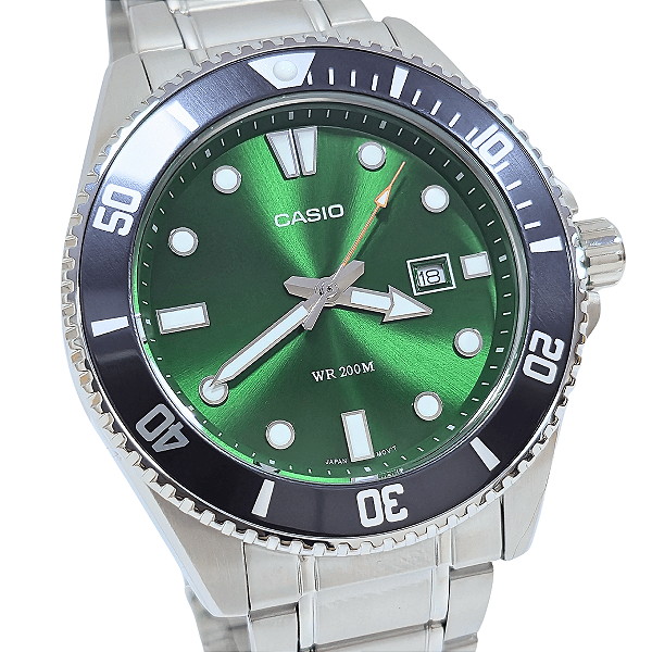 Relógio Casio Masculino Analógico Duro MDV-107D-3A2VDF