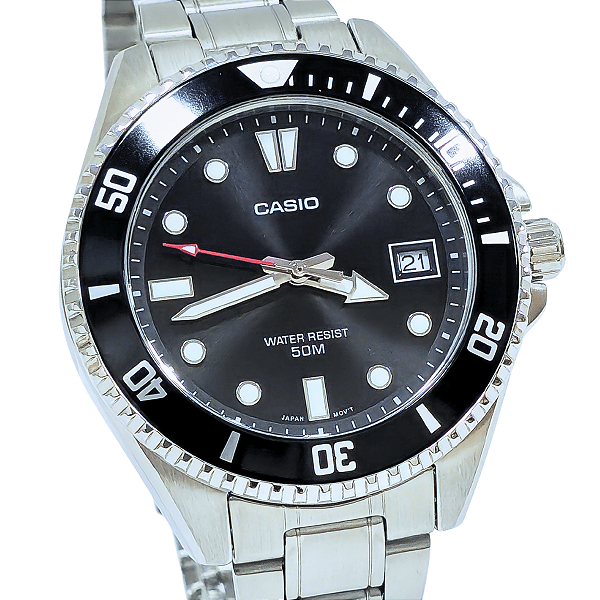 Relógio Casio Masculino Analógico Duro MDV-10D-1A1VDF