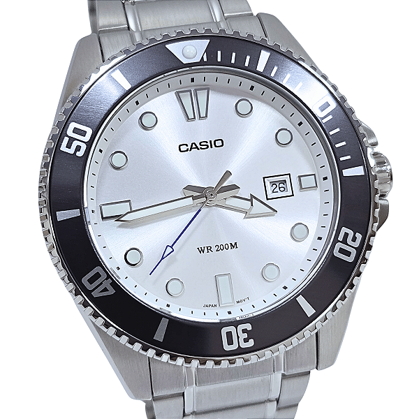 Relógio Casio Masculino Duro Analógico MDV-107D-7AVDF