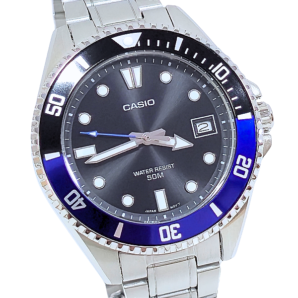 Relógio Casio Masculino Duro 38 mm Analógico MDV-10D-1A2VDF