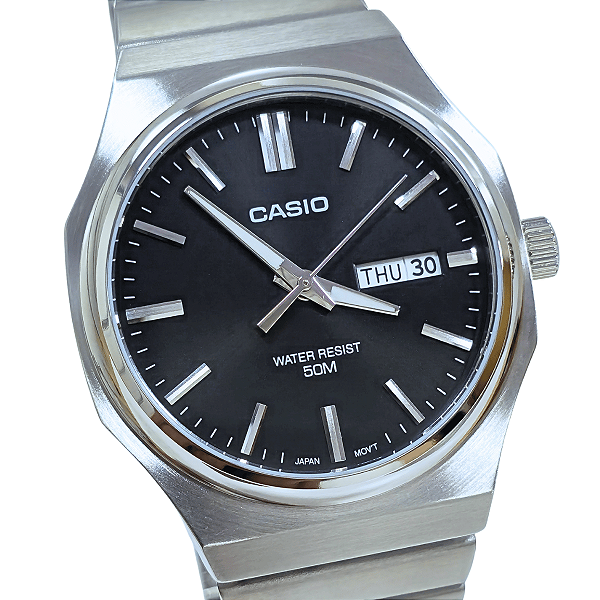 Relógio Casio Masculino Collection Prateado MTP-E735D-1AVDF