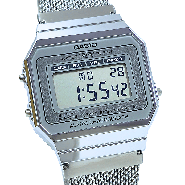 Relógio Casio Feminino Digital Vintage A700WM-7ADF