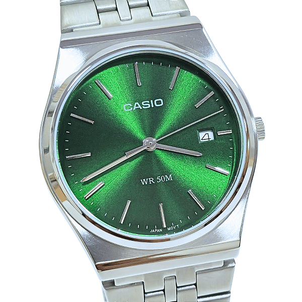 Relógio Casio Masculino Analógico Collection Prateado MTP-B145D-3AVDF