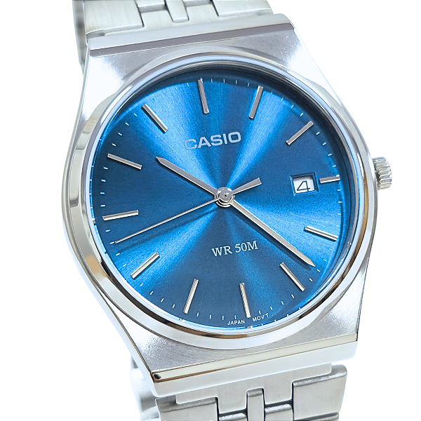 Relógio Casio Masculino Analógico Collection Prateado MTP-B145D-2A2VDF