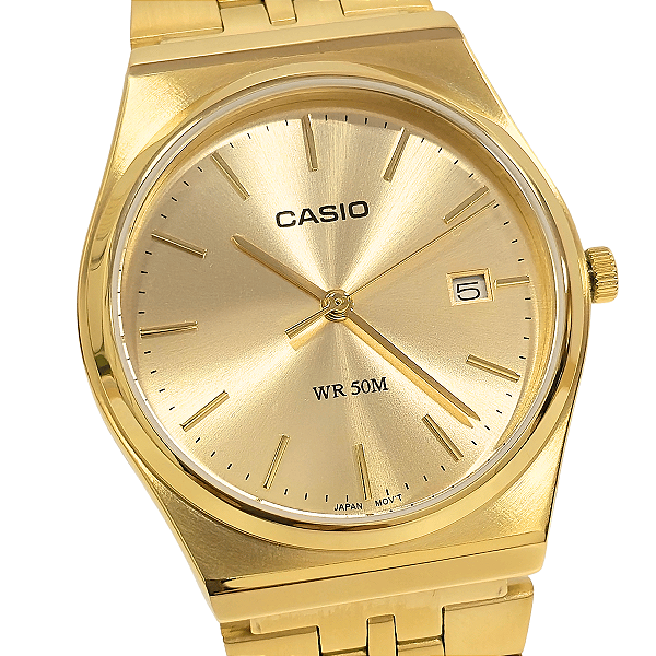 Relógio Casio Masculino Analógico Collection Dourado MTP-B145G-9AVDF