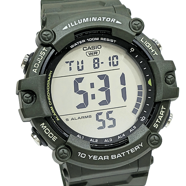 Relógio Casio Masculino Digital Standard AE-1500WHX-3AVDF