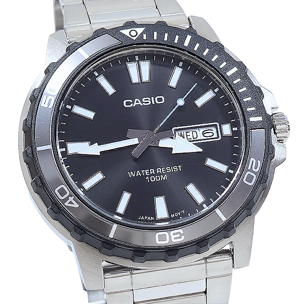 Relógio Casio Masculino Analógico Duro MTD-125D-1A3VDF
