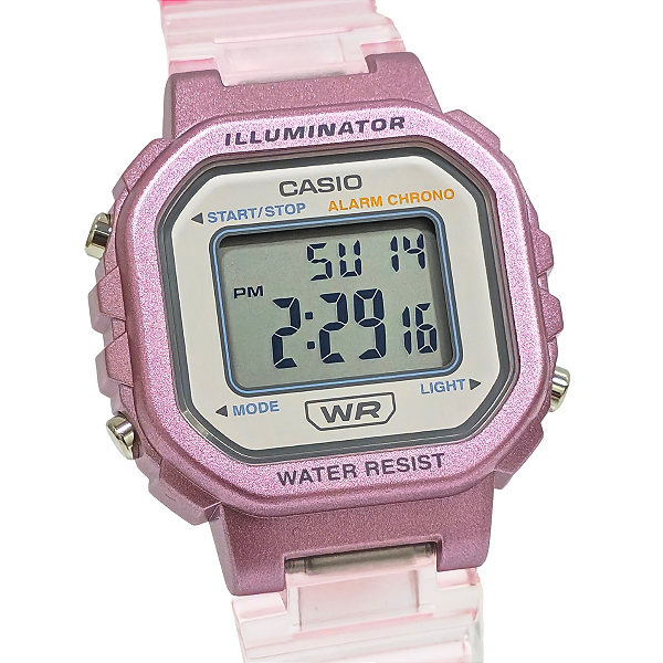 Relógio Casio Feminino Digital Collection Rosa LA-20WHS-4ADF