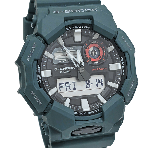 Relógio Casio Masculino Anadigi G Shock Carbon GA-010-2ADR