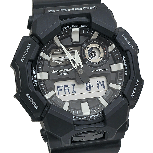 Relógio Casio Masculino Anadigi G Shock Carbon GA-010-1ADR