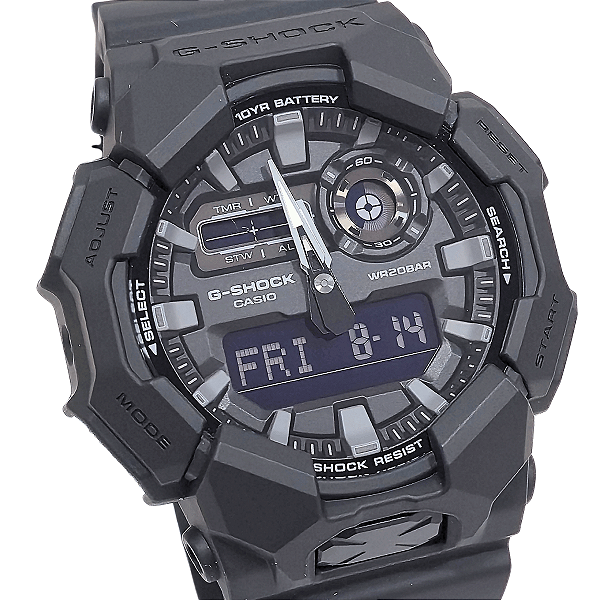 Relógio Casio Masculino Anadigi G Shock GA-010-1A1DR