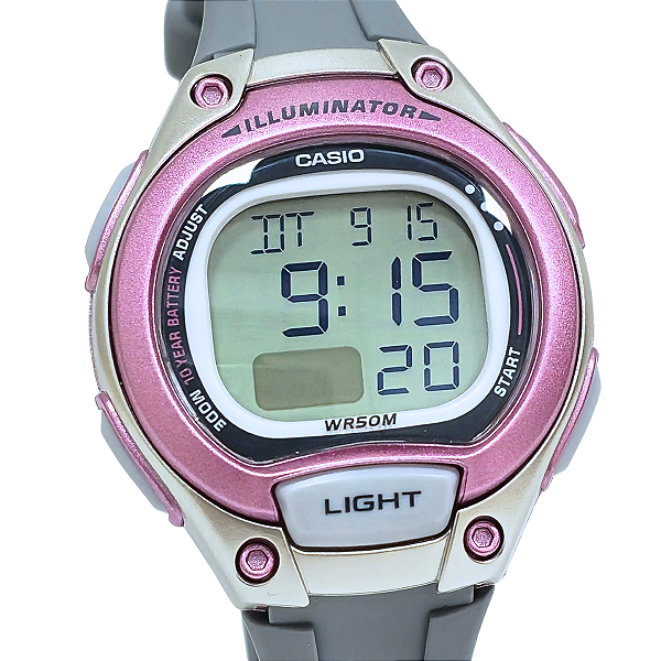 Relógio Casio Feminino Digital Esportivo Standard LW-203-8AVDF