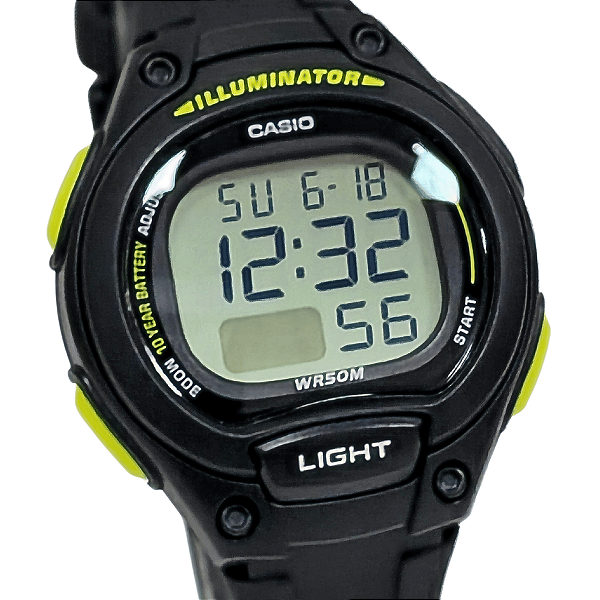 Relógio Casio Feminino Digital Esportivo Standard LW-203-1BVDF