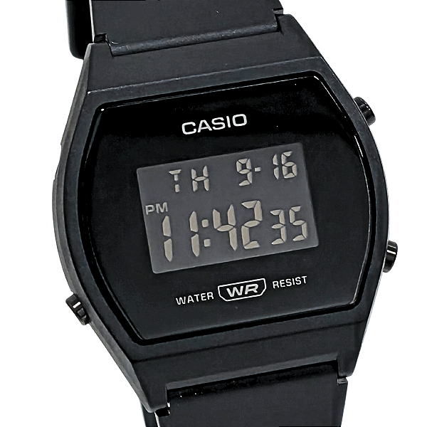 Relógio Casio Unissex Digital Vintage Preto LW-204-1BDF
