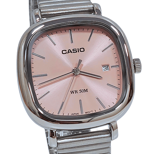 Relógio Casio Feminino Analógico Prateado Collection LTP-B166D-4AVDF