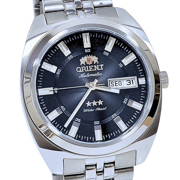 Relógio Orient Masculino Automático Três Estrelas Heritage YN6SS005 P1SX