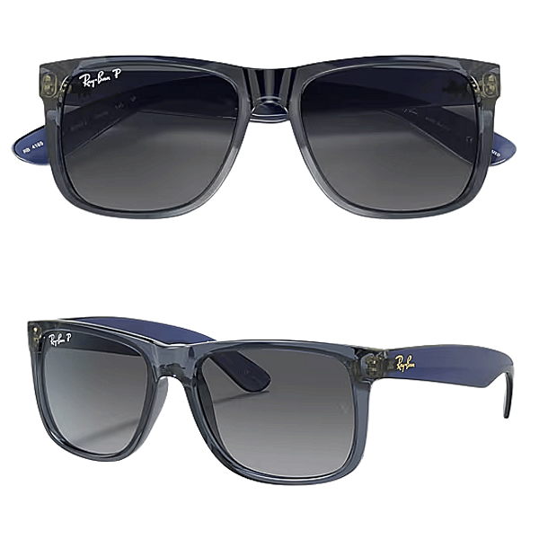 Óculos de Sol Ray-Ban Polarizado Justin Classic RB4165 6596T355