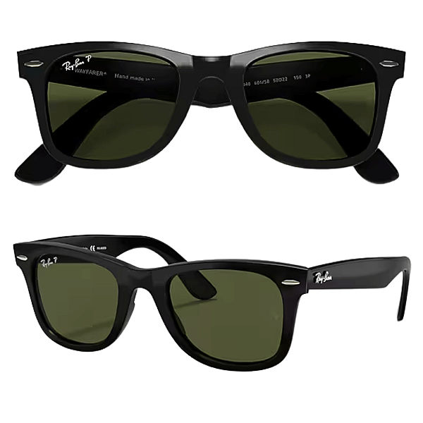 Óculos de Sol Ray-Ban Wayfarer Easy Verde Polarizado RB4340 601/5850