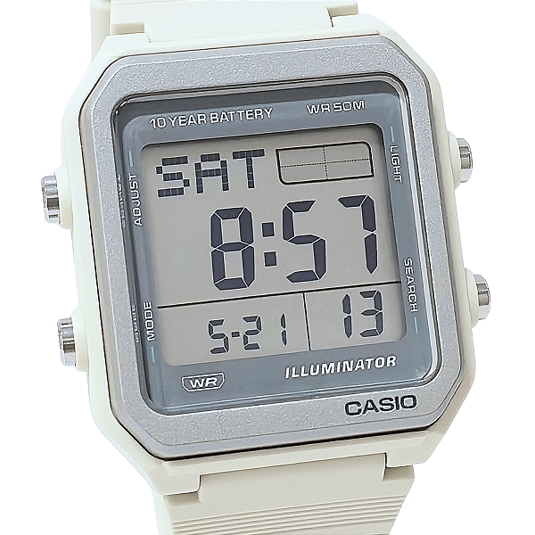 Relógio Casio Unissex Digital Standard World Time W-221H-8AVDF
