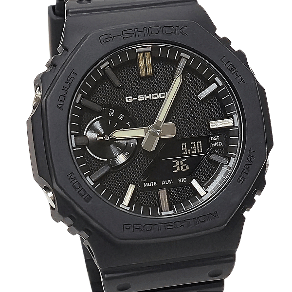 Relógio Casio Masculino Anadigi G Shock Luxe Black GA-2100LXB-1ADR