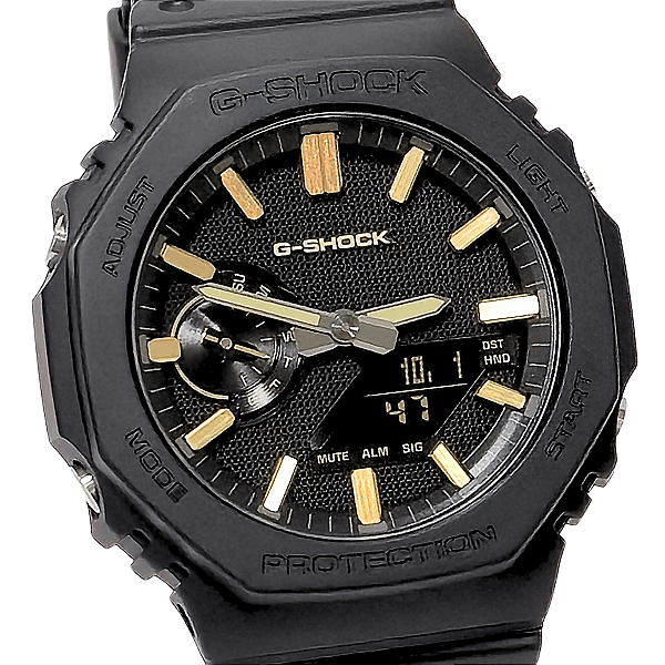 Relógio Casio Masculino Anadigi G Shock Luxe Black GA-2100LXB-1A9DR