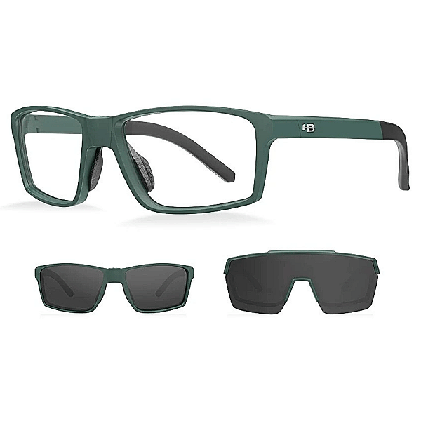 Óculos de Grau HB Presto 2.0 Clip on M Military Green 10105180807001