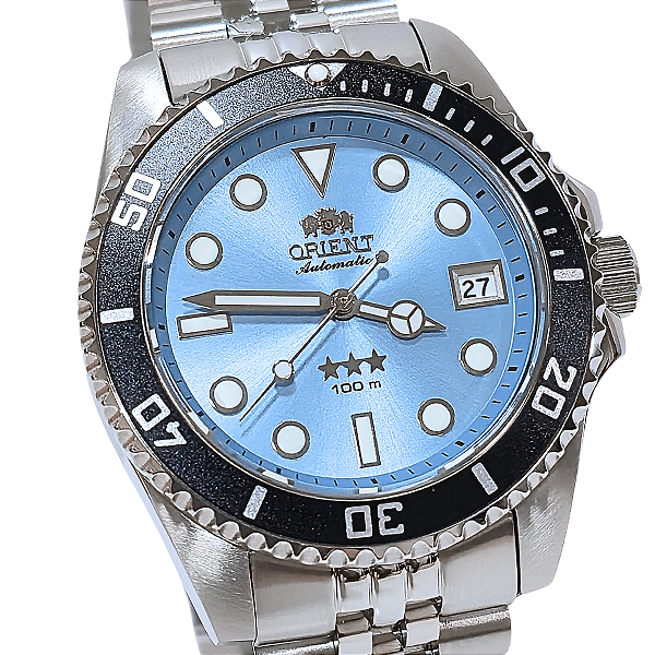 Relógio Orient Masculino Automático Submariner 3 Estrelas YN6SS023 A1SX