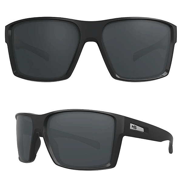 Óculos de Sol HB Big Vert Matte Black Gray 10100550243001