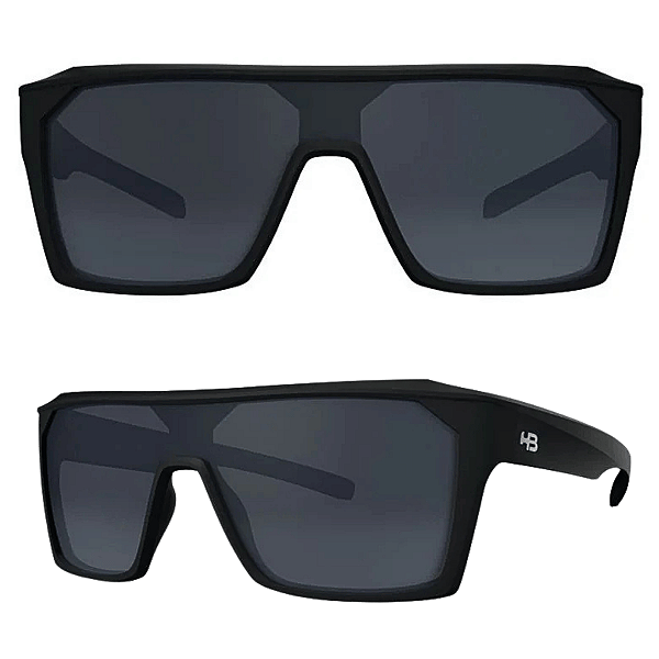 Óculos de Sol HB Carvin 2.0 Matte Black Cinza 10100510243001