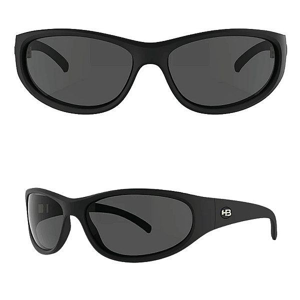 Óculos de Sol HB A New Species Esportivo Matte Black Gray 10105150243001