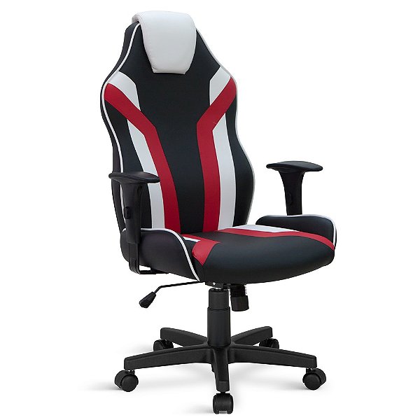 Cadeira Gamer Caramujo Giratória 5033 C/br 8317 PT/BC/VM