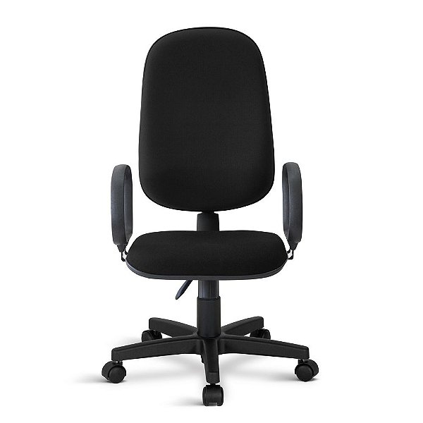Cadeira Presidente Tecido Giratória Back 2585 C/br 0097