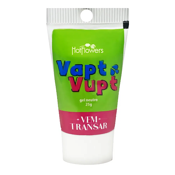 Vapt Vupt Gel Neutro Hidratante Corporal 25g Linha Vem Transar Hot Flowers