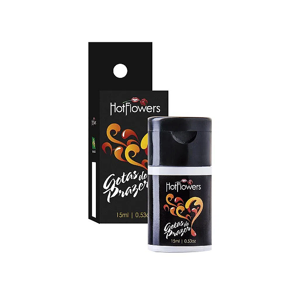 Gotas Do Prazer Óleo De Massagem 15ml Hot Flowers