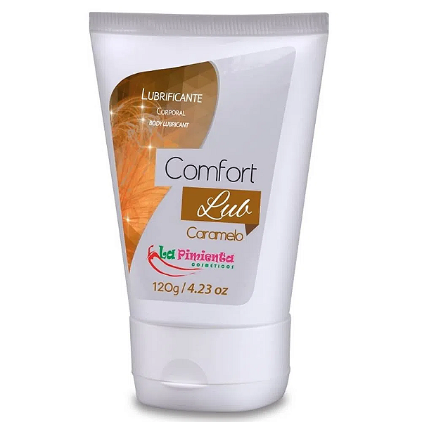 Comfort Lub Lubrificante Corporal De Caramelo 120g La Pimienta