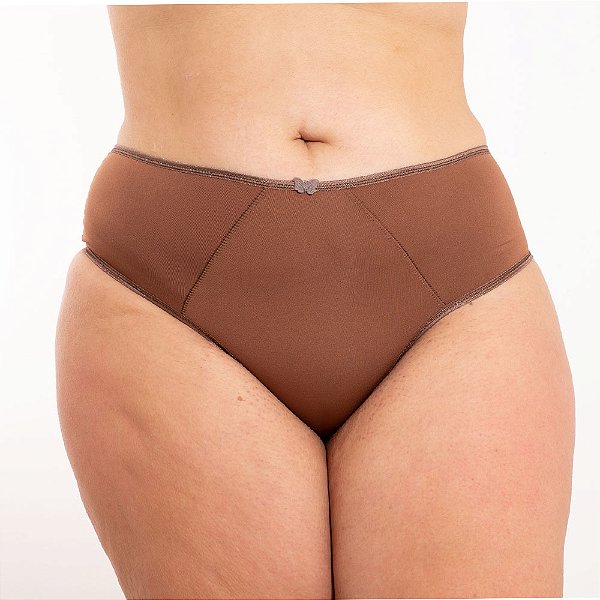 Calcinha Tanga Plus Size Pavia Poliester