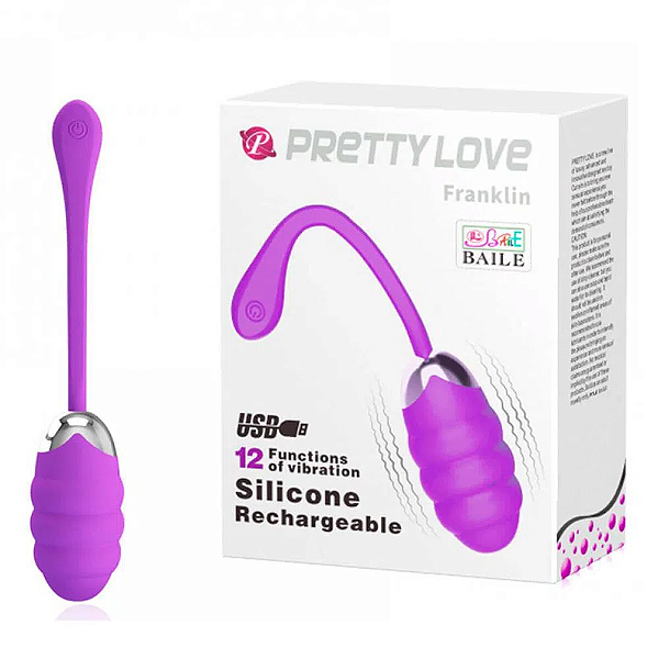 Pretty Love Franklin Bullet Com Cápsula Vibratória 12 Vibrações