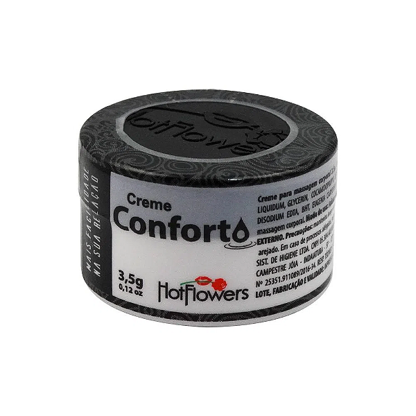 Creme Excitante Conforto Unissex 3,5g Hot Flowers