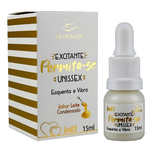 Permita-Se Gel Excitante Unissex Esquenta E Vibra 15ml Intt