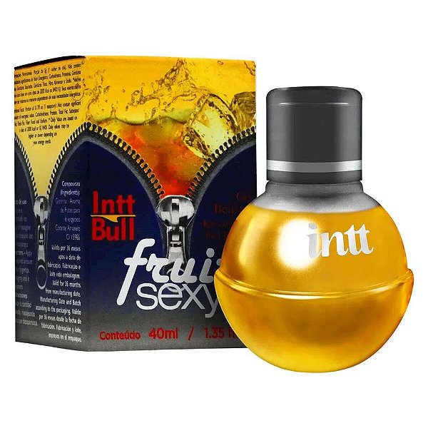 Fruit Sexy Gel Beijável Sabor Intt Bull 40ml Intt