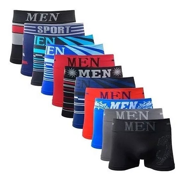 Cueca Boxer Em Microfibra Adulto Men