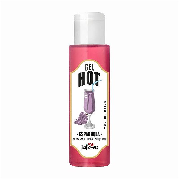 Gel Hot Aromatizante Espanhola 35ml Hot Flowers