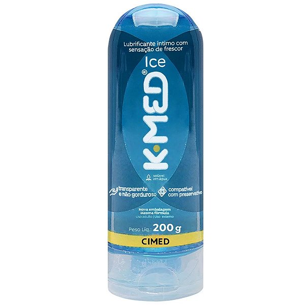 Lubrificante Íntimo Ice 200g K-Med