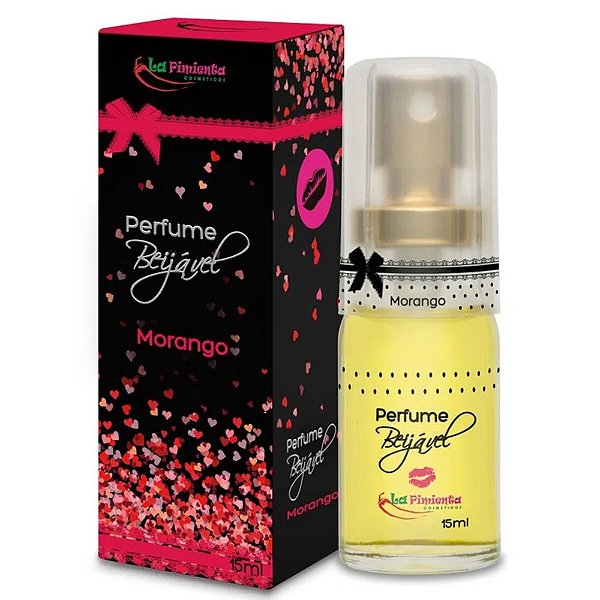 Perfume Beijável Com Aroma De Morango 15ml La Pimienta