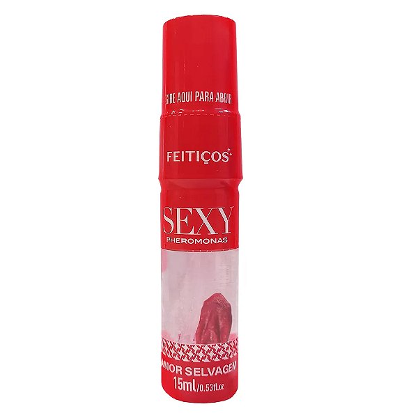 Sexy Pheromonas Amor Selvagem 15ml Feitiços