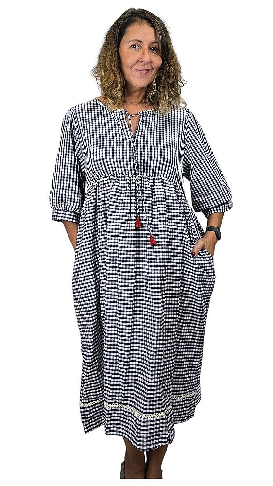 Vestido Isa Vichy