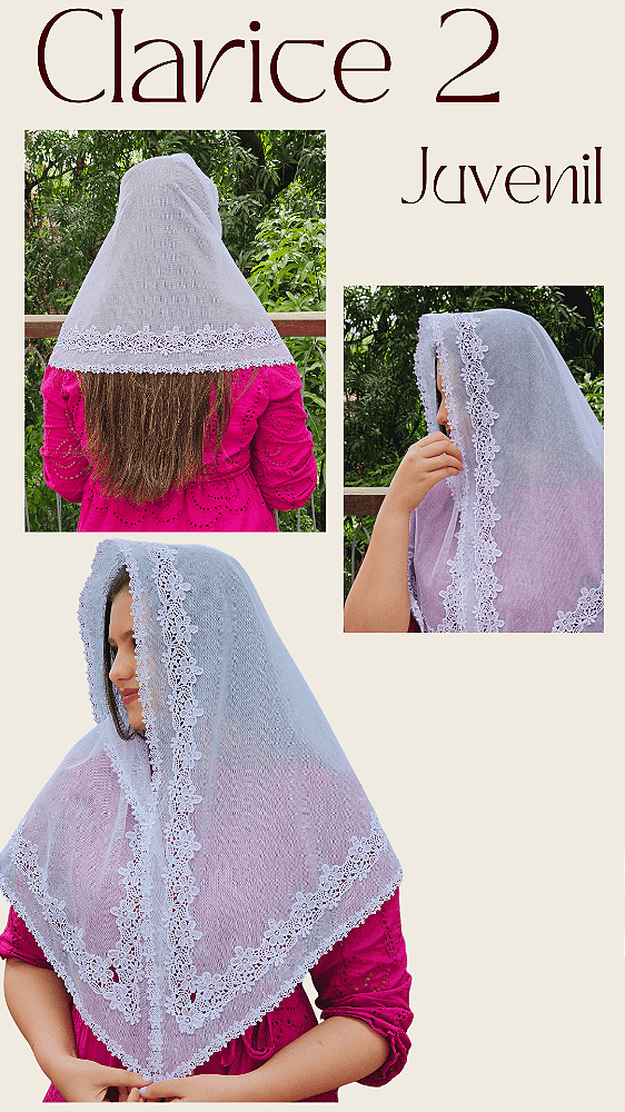 Véu CCB Clarice 2 Juvenil