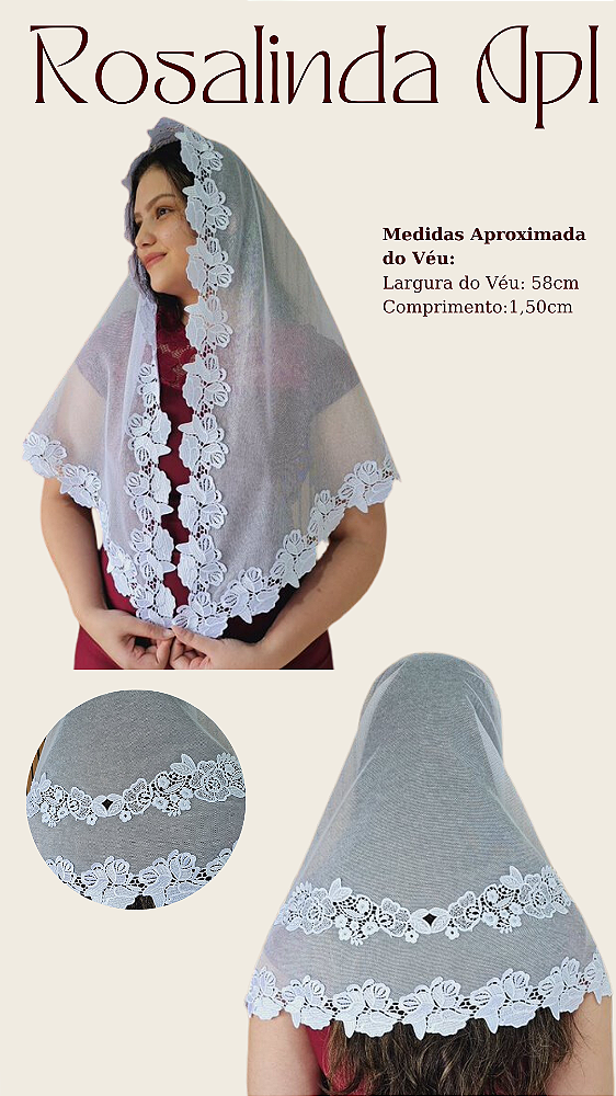 Véu CCB Rosalinda APL