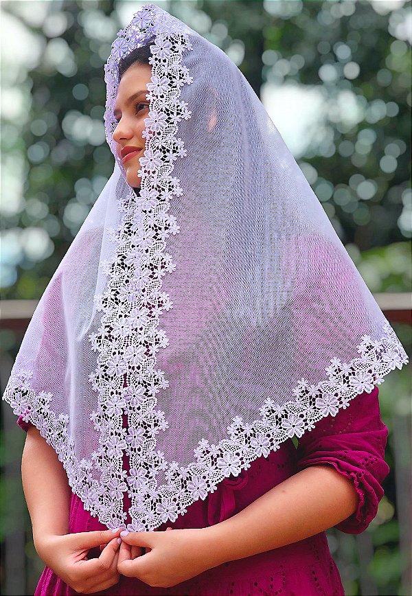 Véu Renda Passarinho