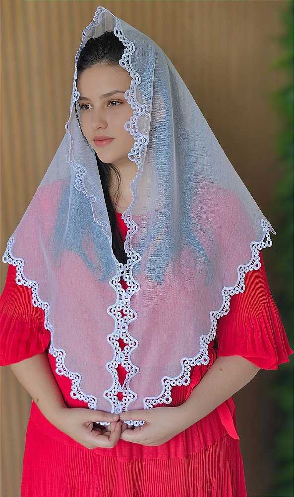 Véu CCB Luna 2 de Algodão + Porta Véu